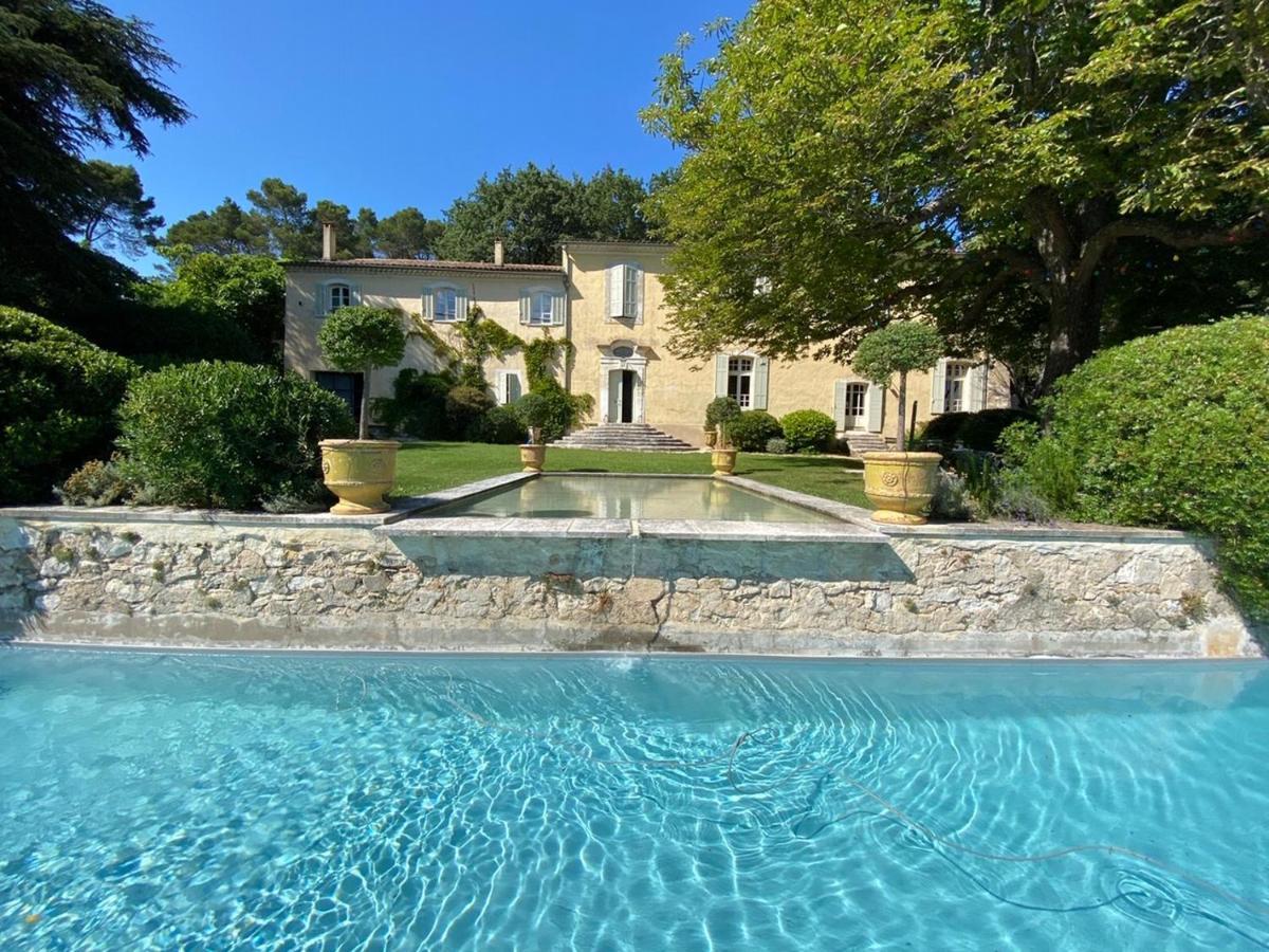 Bed and Breakfast La Bastide de Ganay Aix-en-Provence Exterior foto