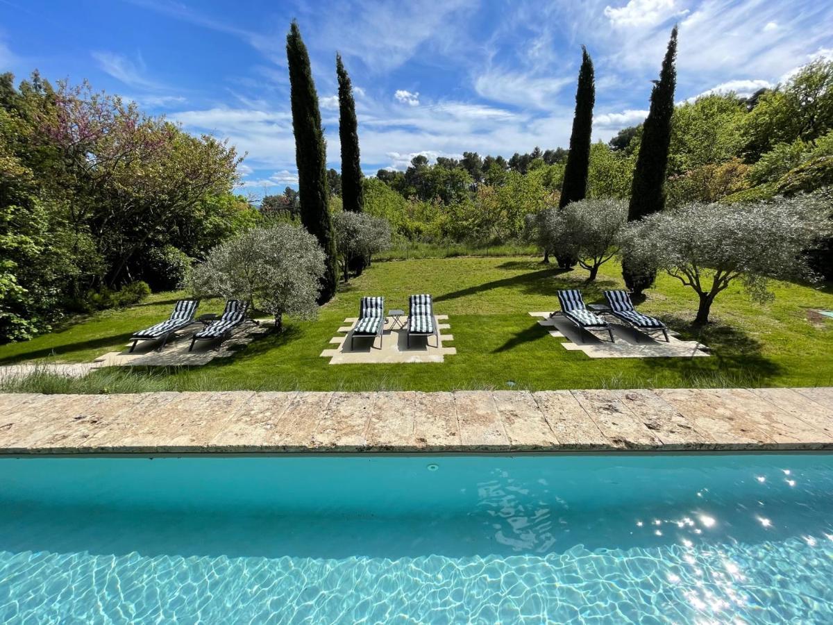 Bed and Breakfast La Bastide de Ganay Aix-en-Provence Exterior foto